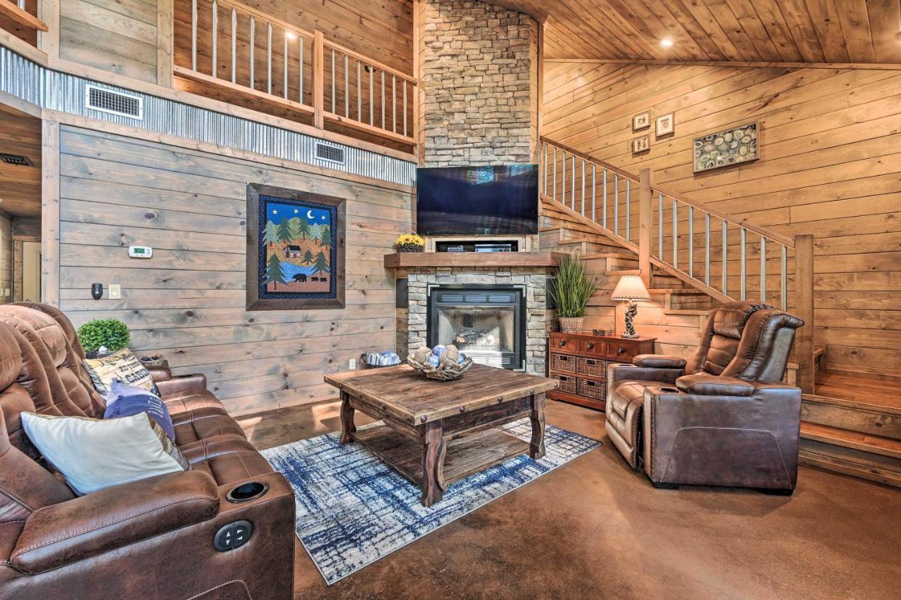 Luxe Broken Bow Cabin With Tesla Charging Station Stephens Gap Екстериор снимка