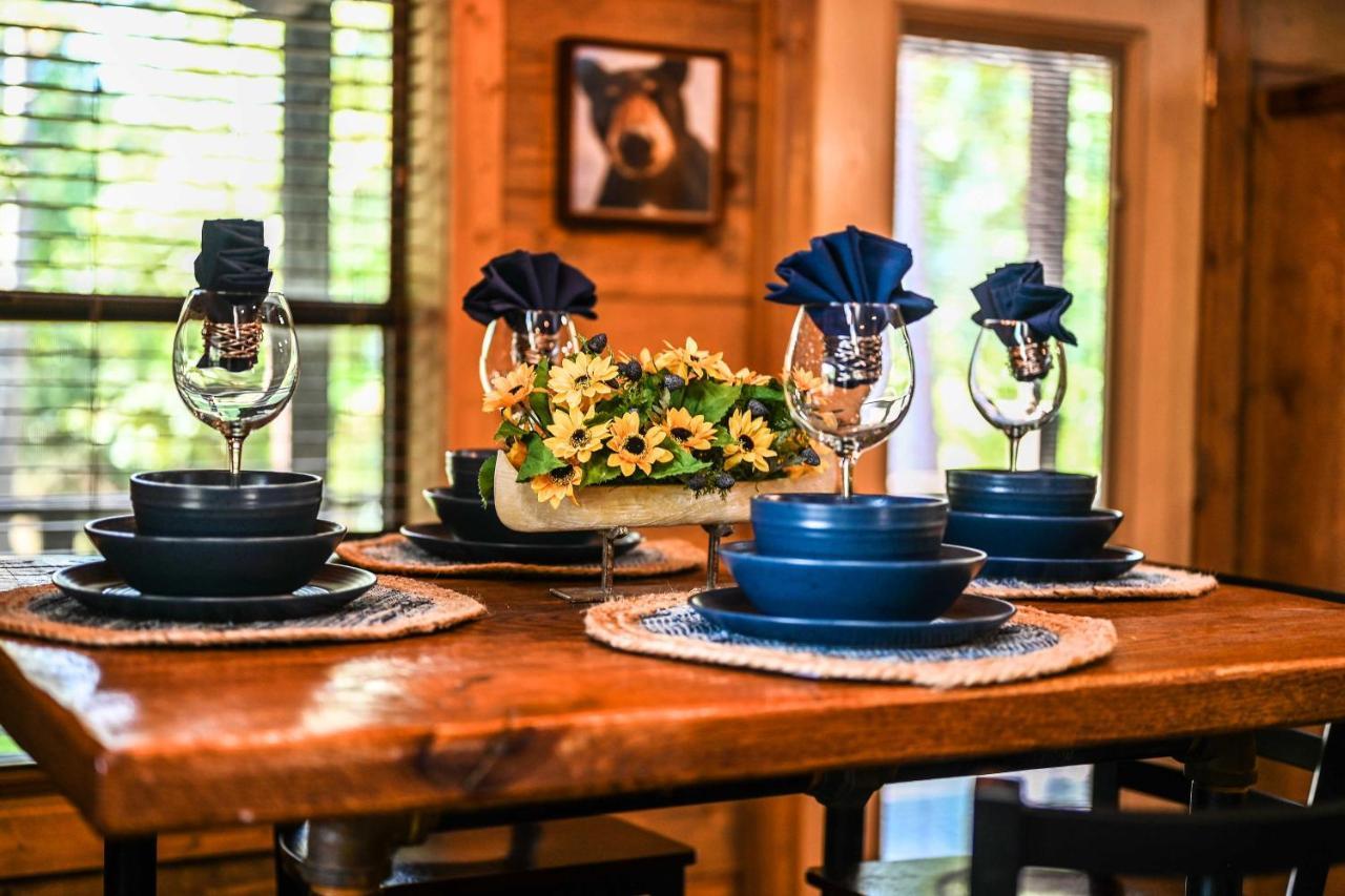 Luxe Broken Bow Cabin With Tesla Charging Station Stephens Gap Екстериор снимка