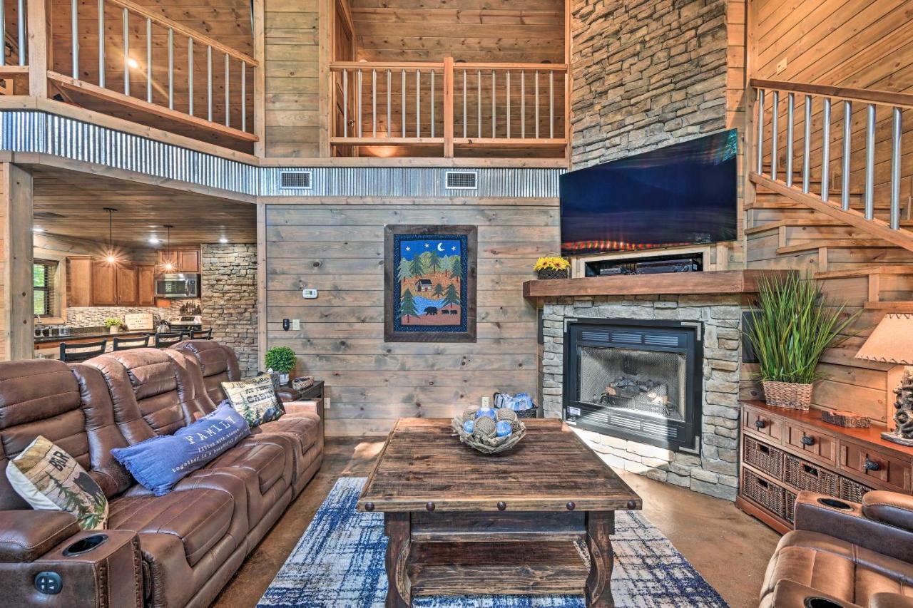 Luxe Broken Bow Cabin With Tesla Charging Station Stephens Gap Екстериор снимка