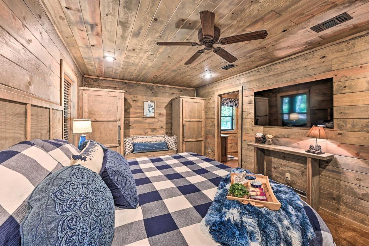 Luxe Broken Bow Cabin With Tesla Charging Station Stephens Gap Екстериор снимка