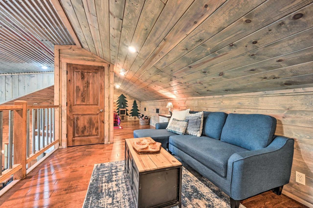 Luxe Broken Bow Cabin With Tesla Charging Station Stephens Gap Екстериор снимка
