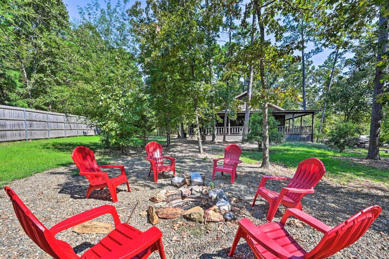 Luxe Broken Bow Cabin With Tesla Charging Station Stephens Gap Екстериор снимка