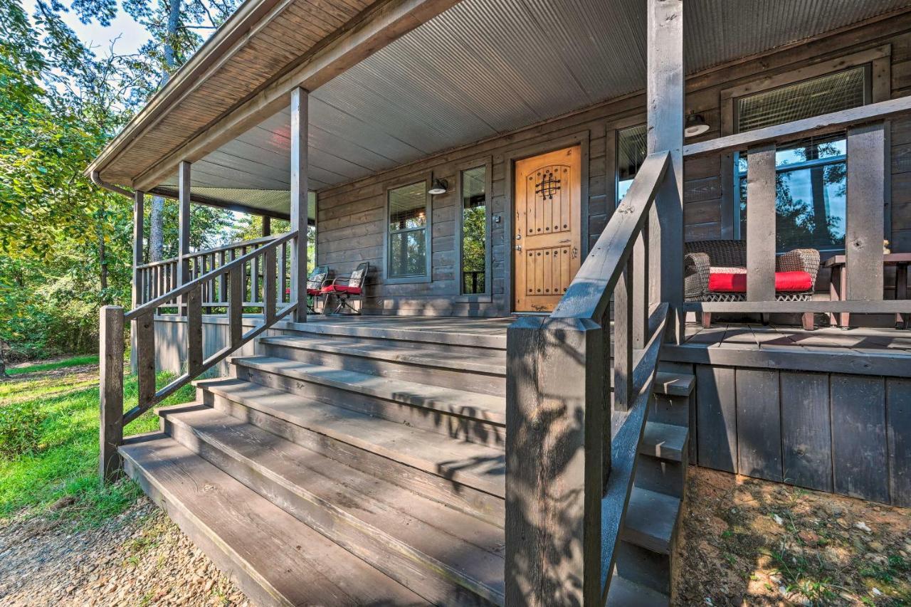 Luxe Broken Bow Cabin With Tesla Charging Station Stephens Gap Екстериор снимка