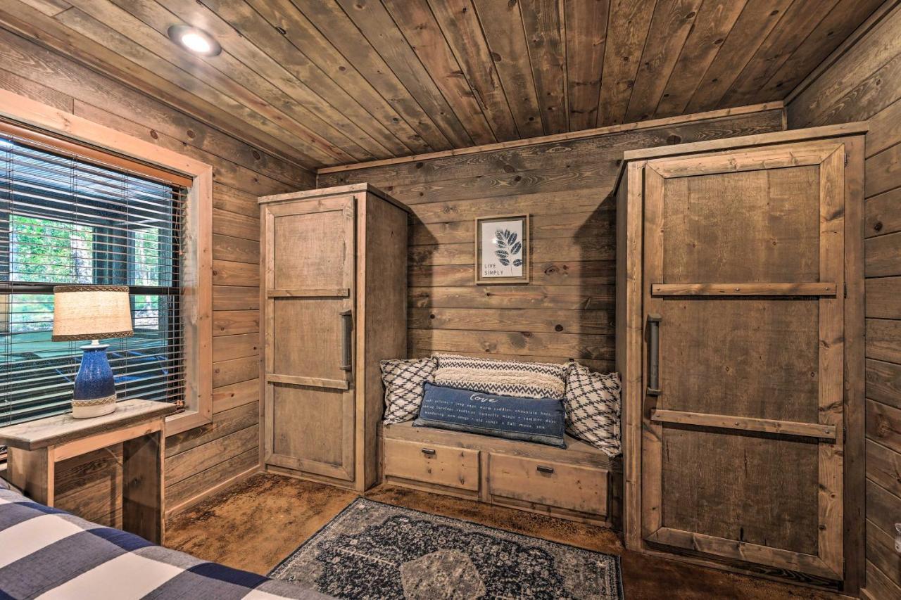 Luxe Broken Bow Cabin With Tesla Charging Station Stephens Gap Екстериор снимка
