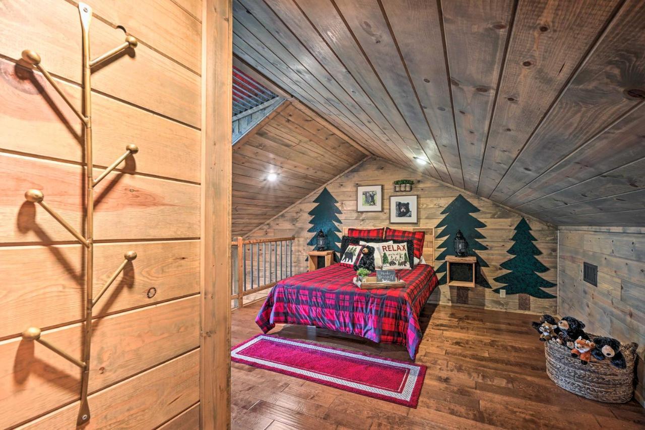 Luxe Broken Bow Cabin With Tesla Charging Station Stephens Gap Екстериор снимка